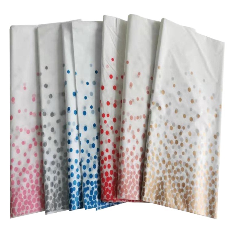 Amazon Dot Disposable Tablecloth Printed party Decorative Tablecloth PEVA Thickened party Tablecloth Waterproof