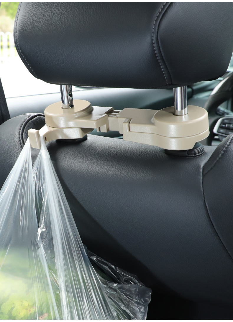 Car Seat Back Hidden Hook Car-mounted Multifunctional Storage