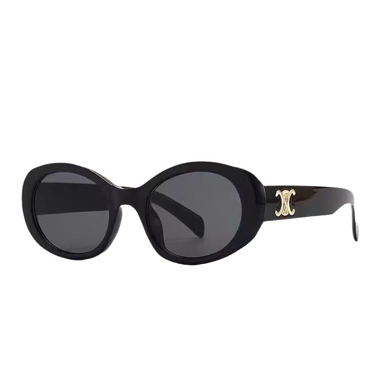 Arc de Triomphe Sunglasses Trendy European and American Ins Square Face Slimming High-Level Internet Celebrity Sunglasses Beach Holiday Glasses