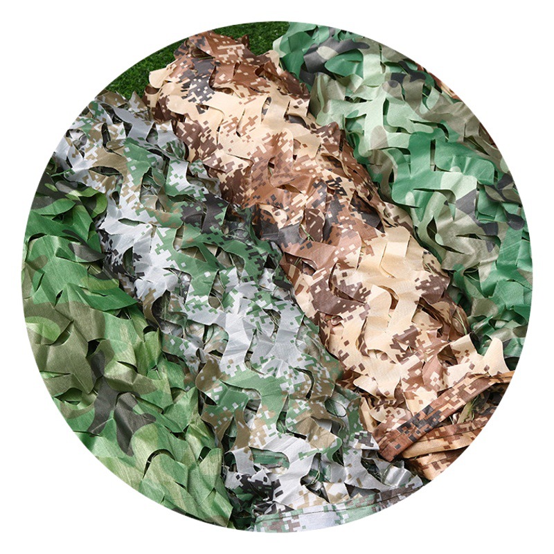 Anti-aerial camouflage net camouflage shade net mountain greening decorative net anti-satellite thickening flame retardant shielding anti-counterfeiting net