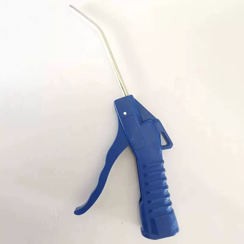 供应塑料吹尘枪高压吹气炝除尘气动工具蓝色气动吹尘枪