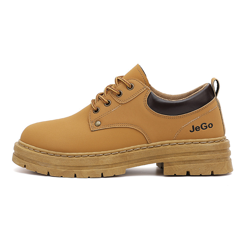 Botas Martin para hombre de verano nuevos zapatos de hombre impermeables, antideslizantes, zapatos de trabajo casuales para hombres, zapatos de moda para hombres