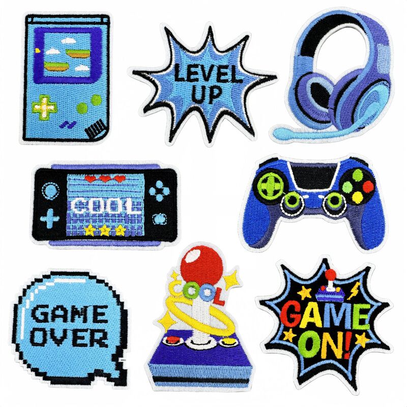 My World Cloth Sticker Creative Personality Graffiti Video Game Decorative Sticker Game Luggage Embroidery Cross-border Cartoon Electric Embroidery My World Cloth Sticker Creative Personality Graffiti Video Game Decorative Sticker Game Luggage Embroidery Cross-border Cartoon Electric Embroidery