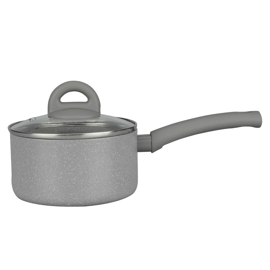 Yipinhong Luz de lujo de cuatro piezas de piedra maifan pequeño humo antiadherente olla de sopa olla sartén regalo olla traje transfronterizo