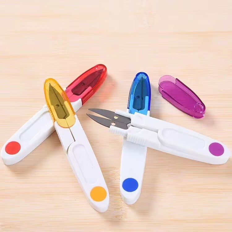 新製品 U 字型カラースプリング糸はさみ釣り糸はさみクロスステッチはさみステンレス鋼素材メーカー卸売|undefined