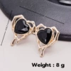 Love gold background black diamond