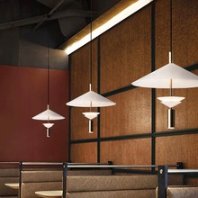 新款现代简约设计师禅意餐厅美式火锅店专用聚光灯具店铺商用吊灯