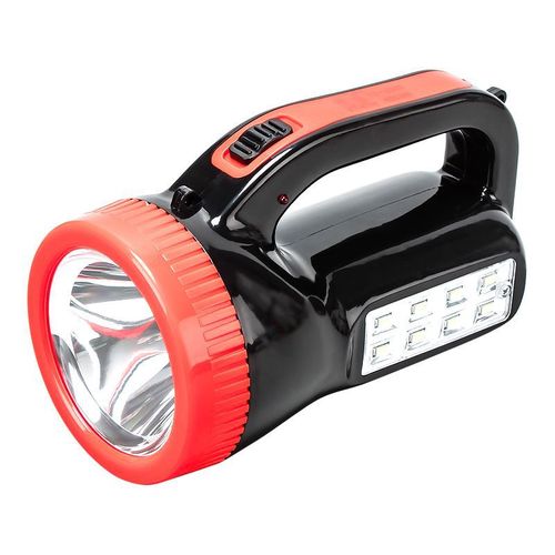 Strong LED rechargeable portable searchlight COB with side light emergency lighting patrol special forces operation search light