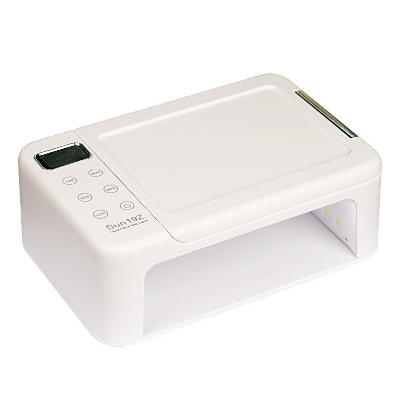 Nueva lámpara de fototerapia de almohada de uñas portátil de alta potencia manos multifuncionales lámpara de cocción de pegamento de esmalte de uñas de secado rápido para salón de uñas