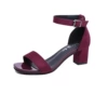 Burgundy 5cm heels