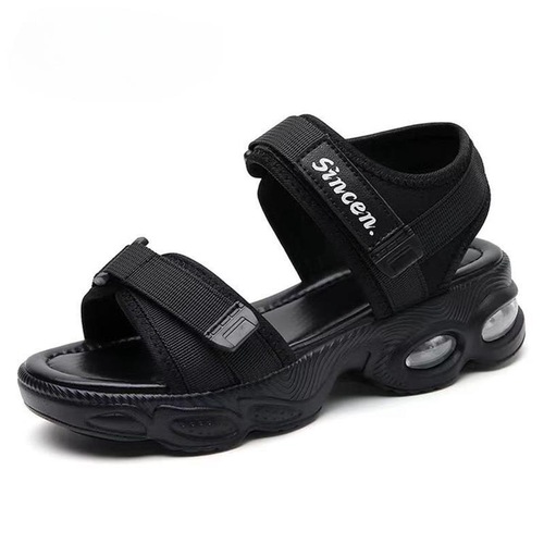 2025 Thick Sole Anti-Slip Slap Sandals Comfortable Women's Outwear Breathable Casual Matchable Magic Tape Flip Flops