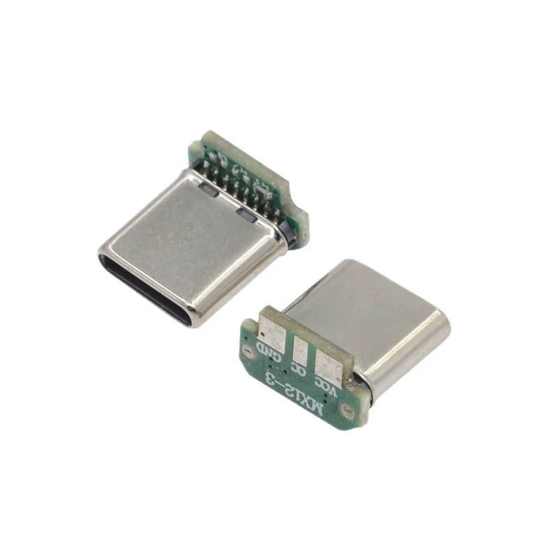 TYPE-C мужской 16P платочная сварка, 90-градусный угол, боковая сварка, трехжильный C TO C, быстрая зарядка, вилка 65W CM