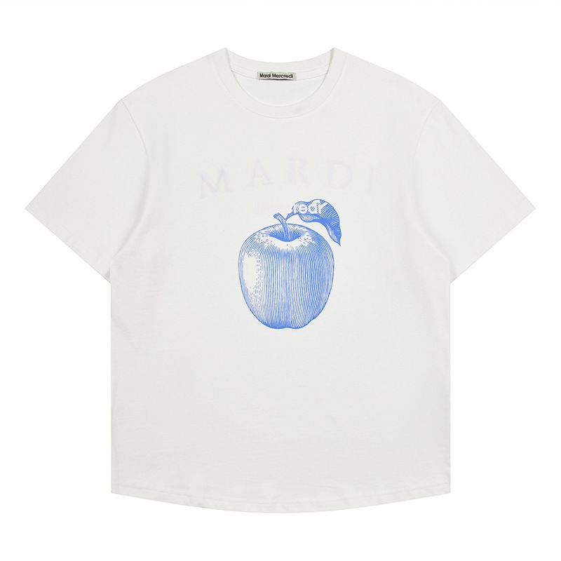 【カウンター品質】韓国マルディトレンドブランド半袖Tシャツリトルデイジードーマンプリントラウンドネックピュアコットンクロスボーダー|undefined