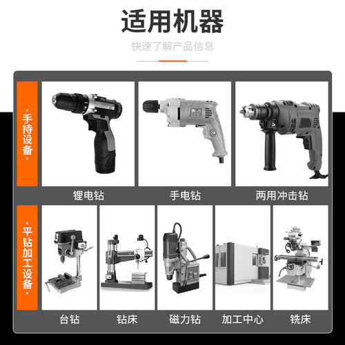 Twist drill bit for drilling stainless steel, cobalt-containing high-strength drill bit, hand electric drill rotor, steel plate, iron and aluminum alloy