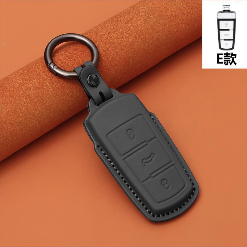 鍵カバーの頭の層の牛革の本革の速騰の宝はマイテンのゴルフの歌の道を探して車のパサートの朗逸を見ます。