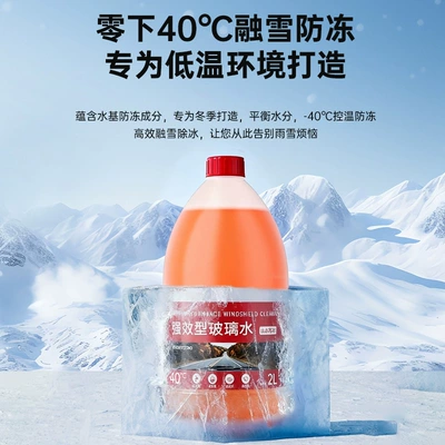 Glass agent Glass Cleaner, Winter Antifreeze Glass Cleaner