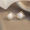 8# Mermaid Ji Pearl Earrings-Silver Needle