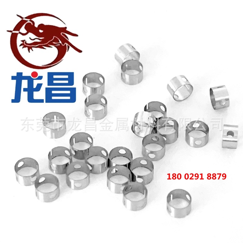 医疗打孔电极环打圆孔 开槽 不锈钢管显影环 金属坦显影环 无毛刺