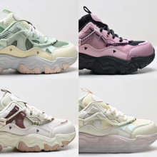 莆田纯原猫爪5.0时尚百搭低帮老爹鞋透气厚底增高女款休闲运动鞋