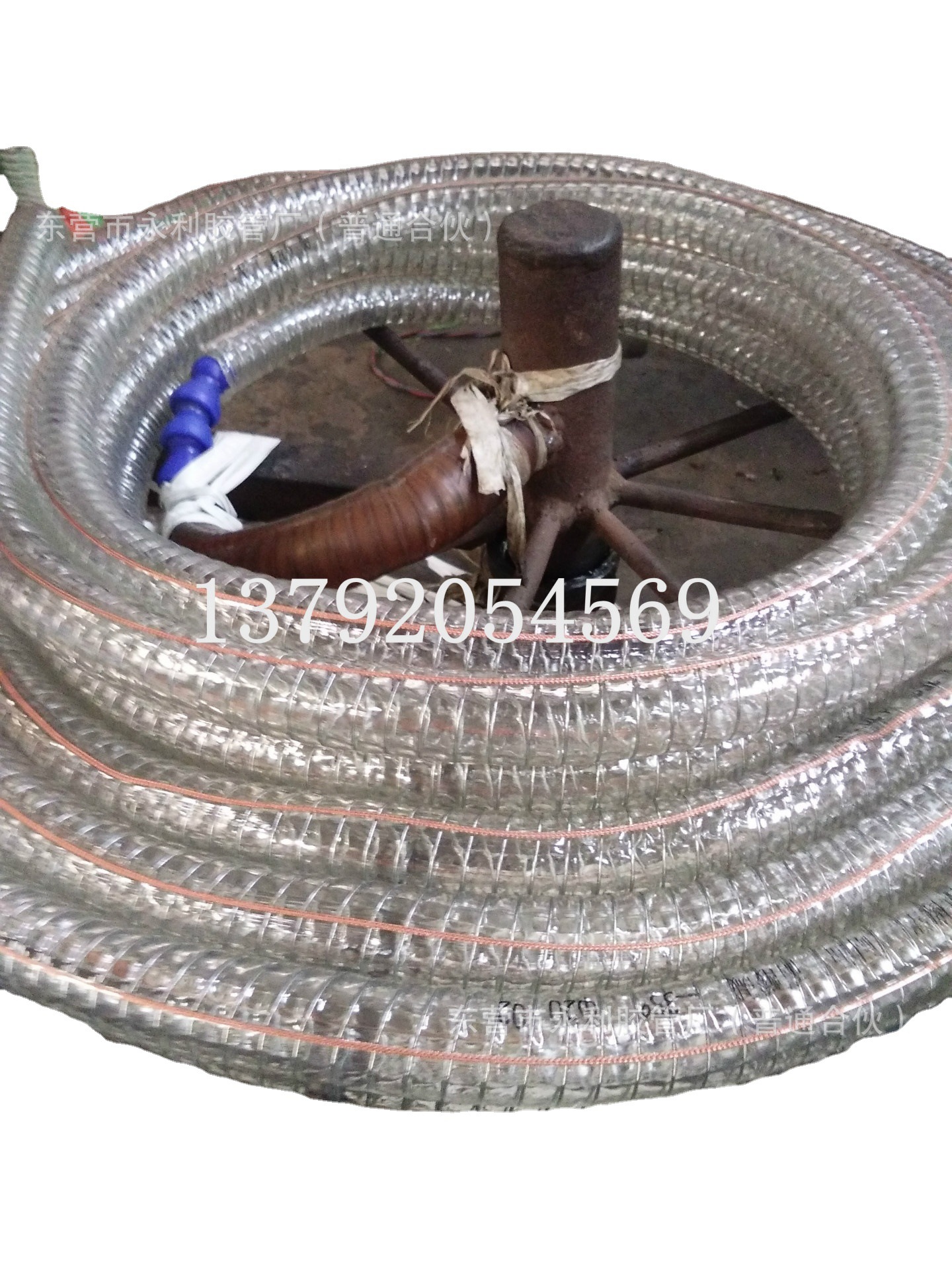 25-150mm油罐车专用钢丝油管耐寒-40度PVc防静电钢丝油管