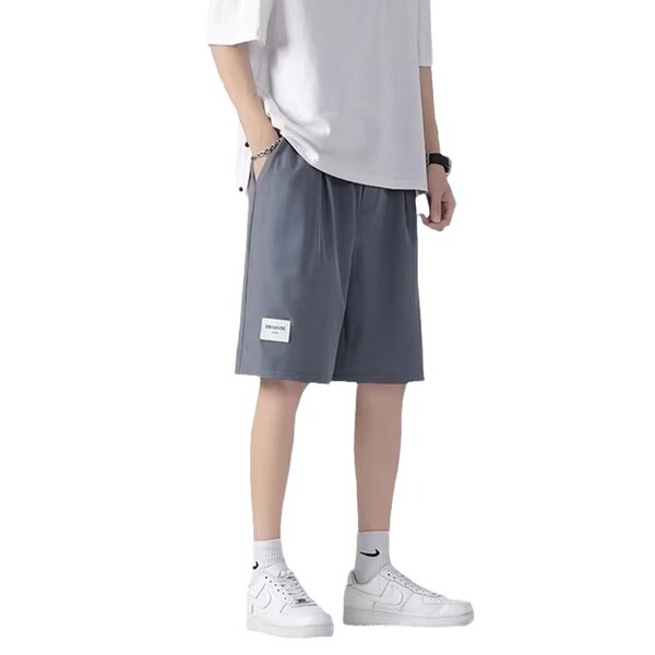 Summer thin silk casual basketball trousers for leisure