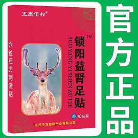 正宗锁阳益肾足贴穴位压力贴会销电销货源一件代发