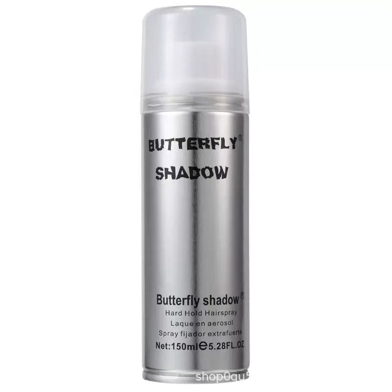 Butterfly Special Hair Salon Shadow Hair Spray 600ml pegamento seco portátil duradero