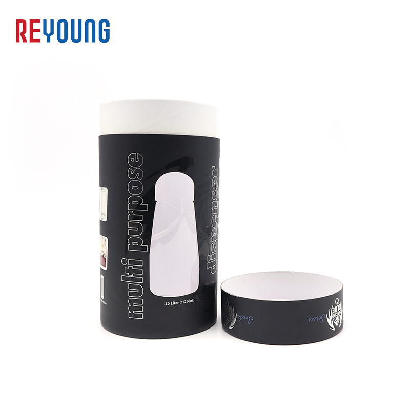 直供印刷牛皮纸盒化妆品包装盒圆筒罐天地盖盒厂家批发小茶叶盒子