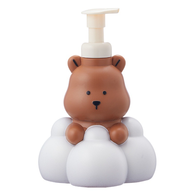Yunduo Bubble Bubble Botella espumante Tipo de prensa Botella antideslizante Fasador de manos Gel de ducha Botella espumante