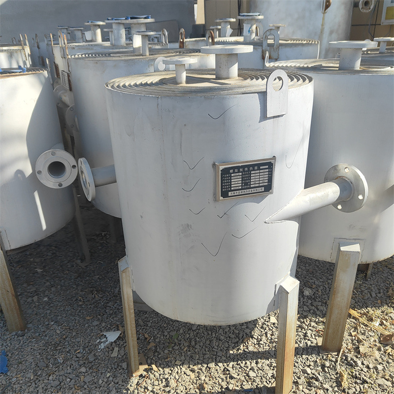 销售二手螺旋板换热器 内循环真空换热装置 不锈钢化工换热设备