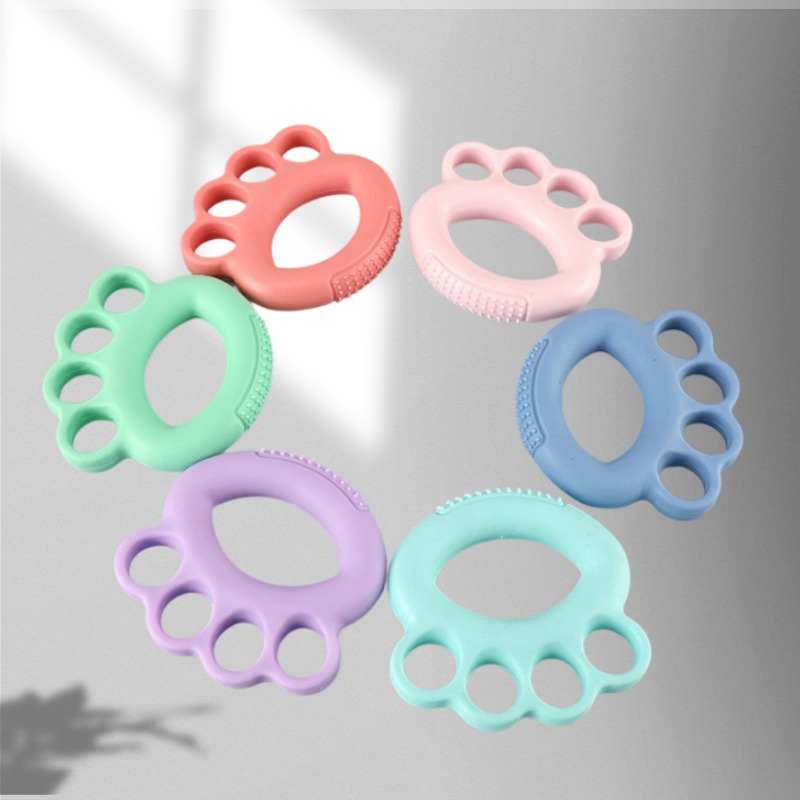 Professional Grip Strength Training Equipment for Hand Strength Rehabilitation Training Equipment, Four-Finger Strength Finger Grip Circle Ball Training Equipment for Hand Strength 4