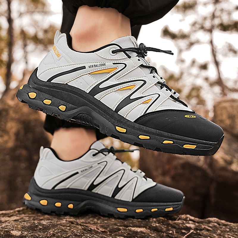 2025 nuevos zapatos deportivos casuales para hombres, cuatro estaciones, zapatos para correr al aire libre de todo fósforo, suela gruesa, zapatos antideslizantes y resistentes al desgaste