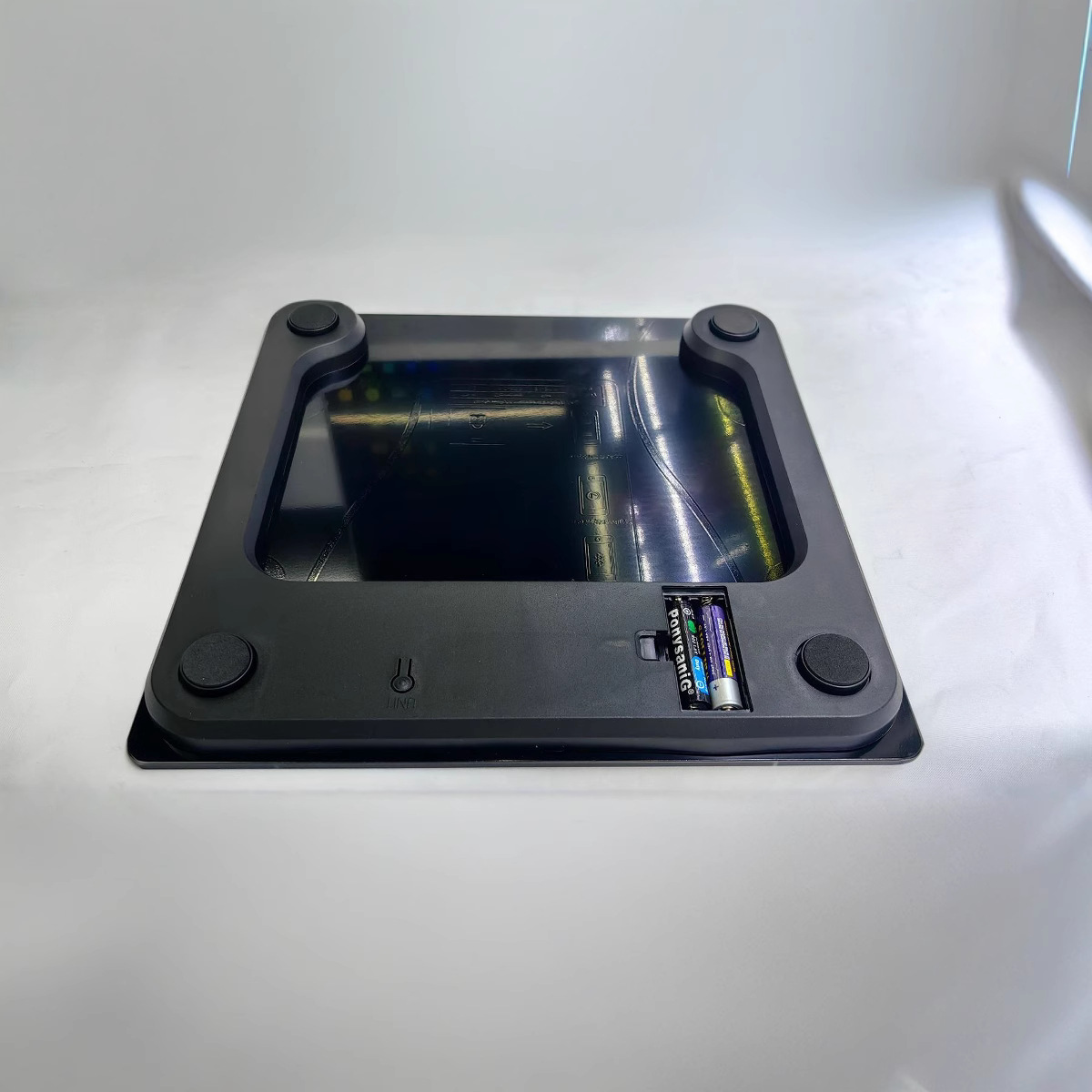 APP inteligente báscula electrónica Bluetooth doméstica pesada de grasa corporal báscula de vidrio 2024