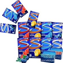 包邮炫迈口香糖28片50.4g*9盒亿滋无糖口香糖多口味休闲口嚼糖果