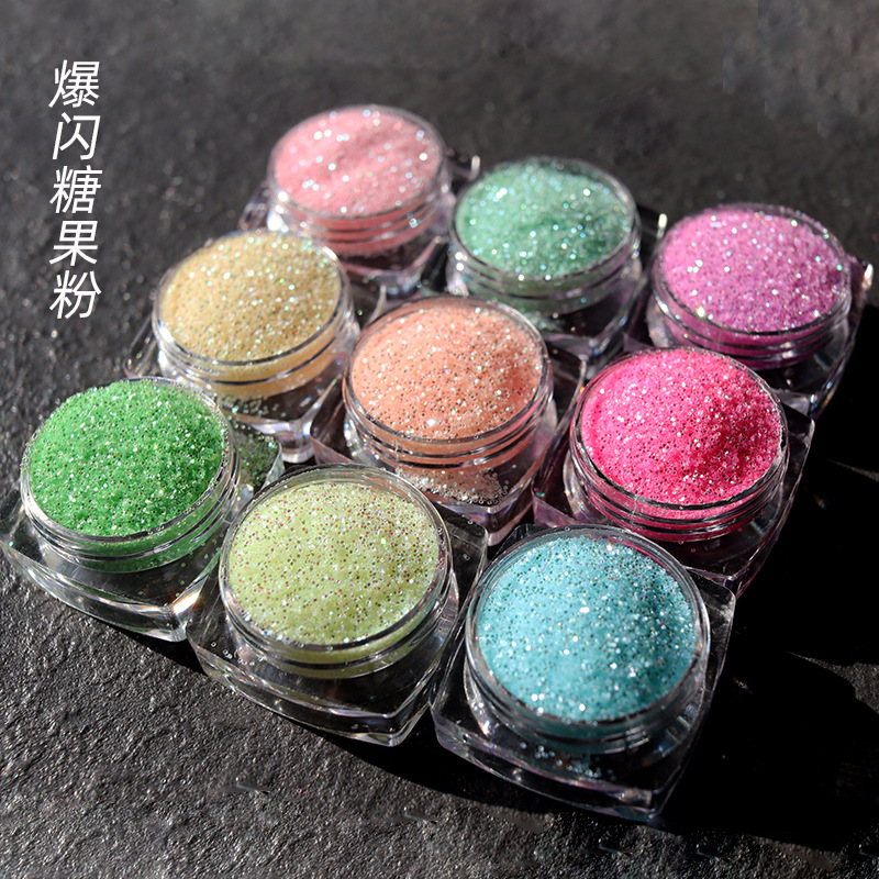 100g梦幻初夏闪粉幻彩不规则金葱粉碎片流麻滴胶亮片美甲闪粉亮片-阿里巴巴
