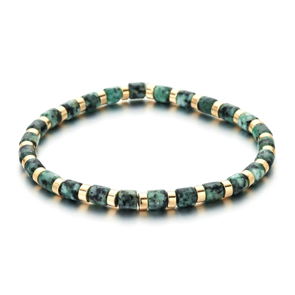10g Weight Bracelets Classification Natural Stone Chain Material Beaded Chain Chain Type 1 Piece Quantity Daily Occasion natural stone, Agate Material Geometric Pattern All Seasons Season Women's Gender Ethnic Style Style Ethnic Style Geometric Natural Stone Agate Beaded Chain Bracelets In Bulk 8