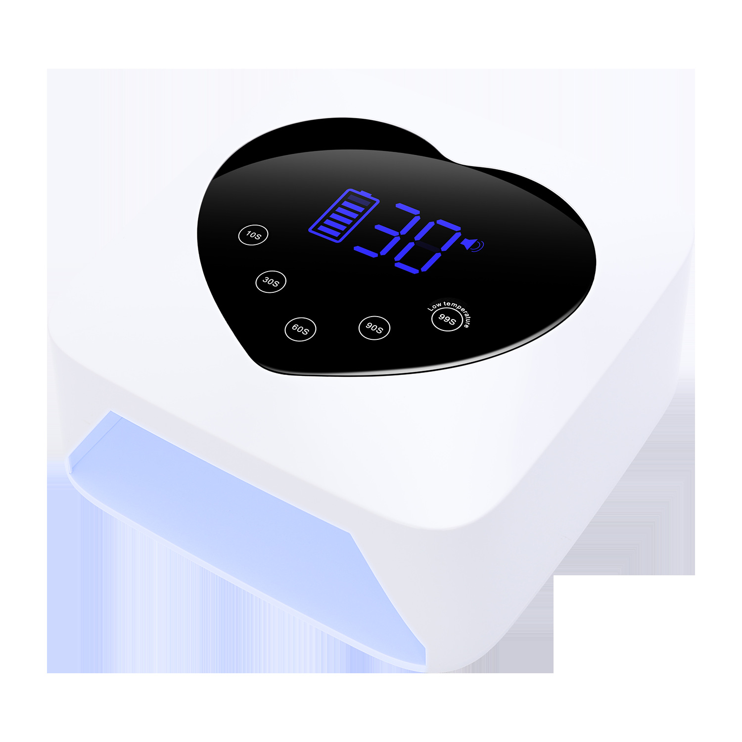 Nueva X20 transfronteriza nueva lámpara de fototerapia de uñas inalámbrica recargable de almacenamiento de batería de litio máquina de fototerapia de uñas