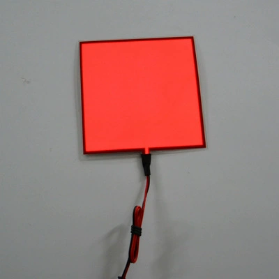 Cold light sheet — Light Strip - red-10cm10cm-with-battery-box