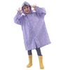 Brand cartoon purple raincoat, small princess costume, school bag, internet celebrity