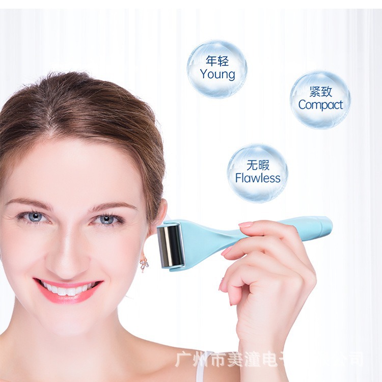 Aleación de masaje 3D rodillo de hielo rodillo de masaje de belleza facial herramientas de rodillo precio al por mayor