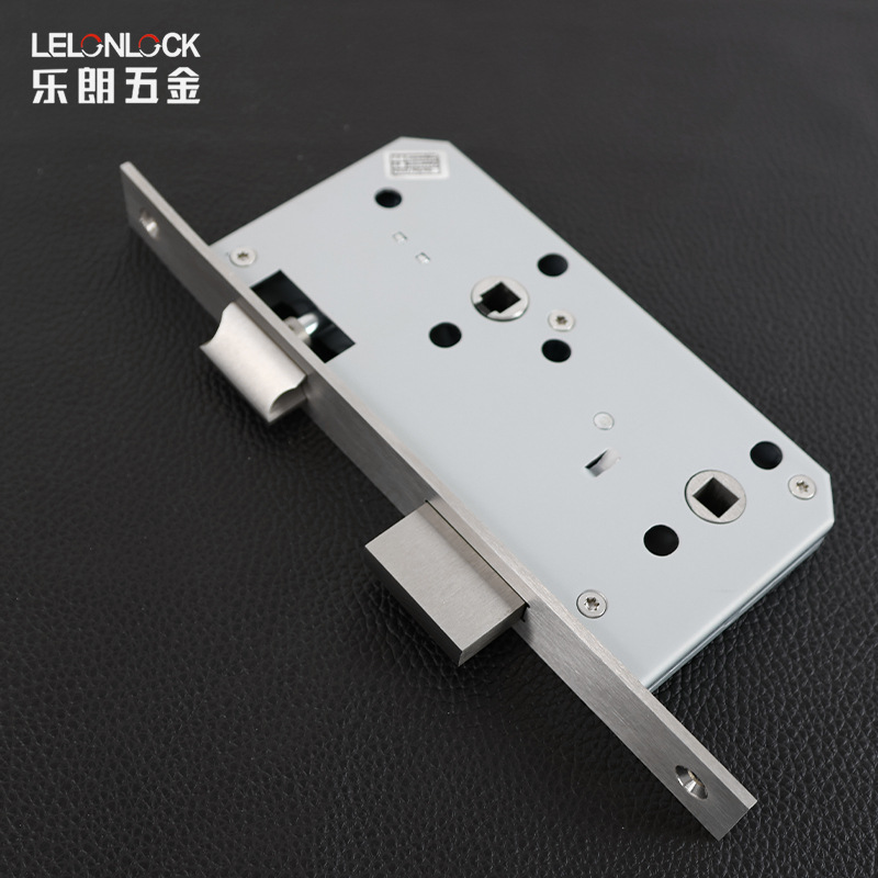 Estándar europeo 304 cuerpo de cerradura de acero inoxidable 7855 cuerpo de cerradura de baño cerradura interior cerradura de indicación roja y verde