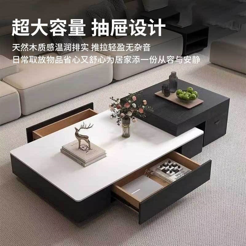 Italian-Style Minimalist Light Luxury Glass Coffee Table for Living Room, Home Use, Various Sizes and Heights, Square High-End Tea Table, Modern and Simple Italian-Style Minimalist Light Luxury Glass Coffee Table for Living Room, Home Use, Various Sizes and Heights, Square High-End Tea Table, Modern and Simple