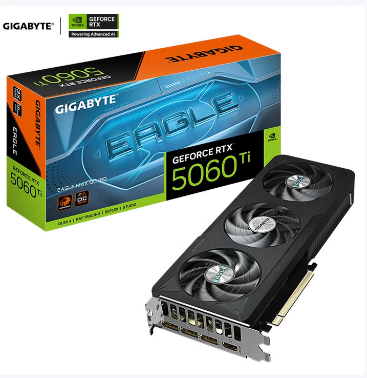 Подходит для Gigabyte 5060Ti 16G графическая карта Falcon MAX GeForce RTX 5060 компьютер графическая карта