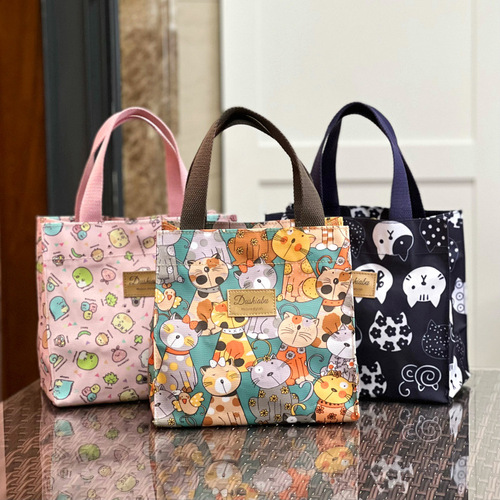 New Korean waterproof material mini work portable mobile phone charger sundry bag snack bag lunch bag mommy bag