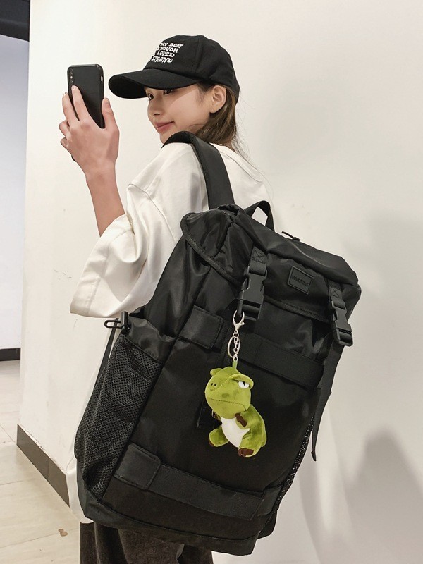 新型大容量リュックサック男性韓国版ファッションブランド旅行リュックサックアウトドア軽便登山カバンレジャー学生カバン|undefined