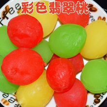 酸甜果绿红梅梅彩色蜜饯樱桃梅无核籽冰糖葫芦专用青梅果香蜜桃