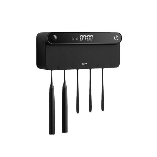 Direct Sales C6 Smart Toothbrush Sterilizer, UV Disinfection Rack, Bathroom Wall-Mounted Design—Space-Saving and Hygienic