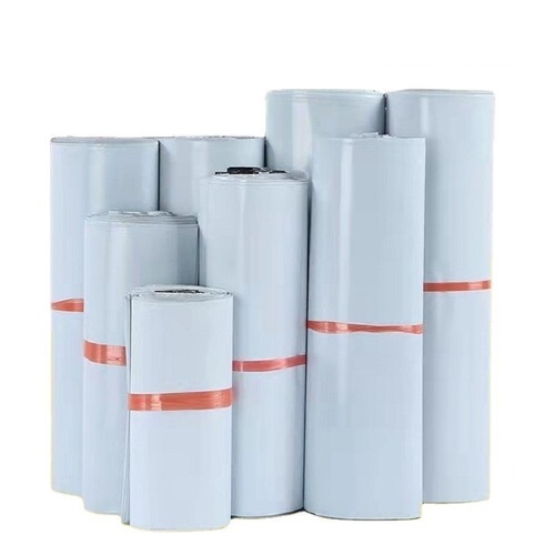White macro strong new material express bag with SF quality, thick express bag packaging bag logistics clothing packing bag for sale