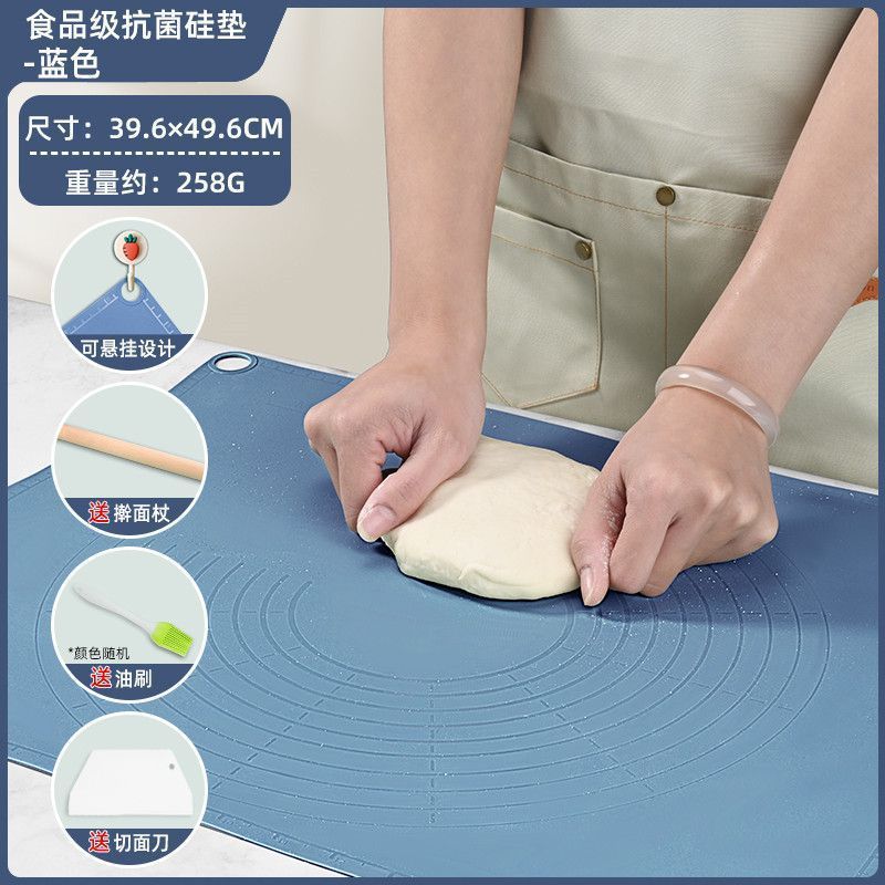 Placa de mesa de fideos y plástico de grado alimenticio de fideos más esteras de rotación de herramientas de horneado gruesas esteras de rotación