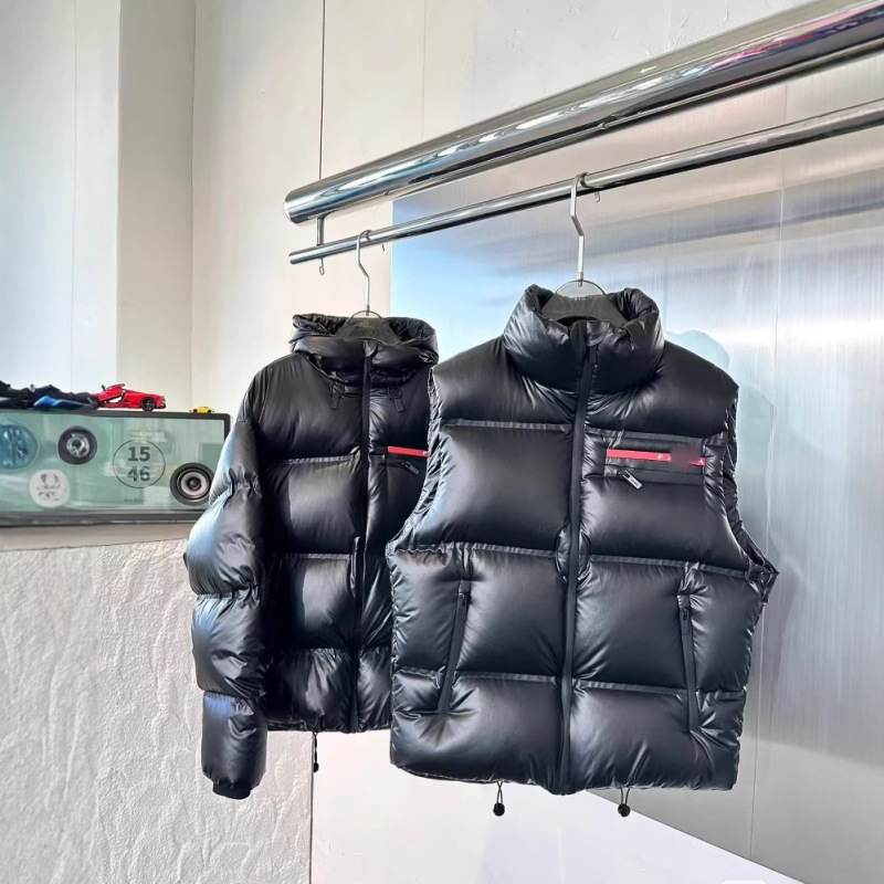 European Winter Correct Version Pujia Trendy Brand Men's and Women's New down Bread Jacket Fashionable and Easiest for Match Jacket Stand Collar Windproof European Winter Correct Version Pujia Trendy Brand Men's and Women's New down Bread Jacket Fashionable and Easiest for Match Jacket Stand Collar Windproof